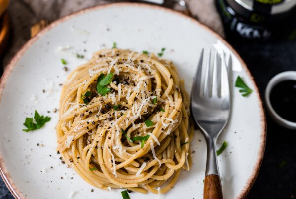 Spaghetti cacio e pepe